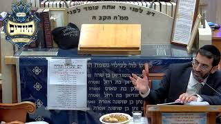 הרב אלון עטיה | פרשת משפטים | יזדים (בית הכנסת מוסאיוף) - התמונה מוצגת ישירות מתוך אתר האינטרנט יוטיוב. זכויות היוצרים בתמונה שייכות ליוצרה. קישור קרדיט למקור התוכן נמצא בתוך דף הסרטון