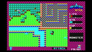 Hydlide for the NEC PC-6001 mkII