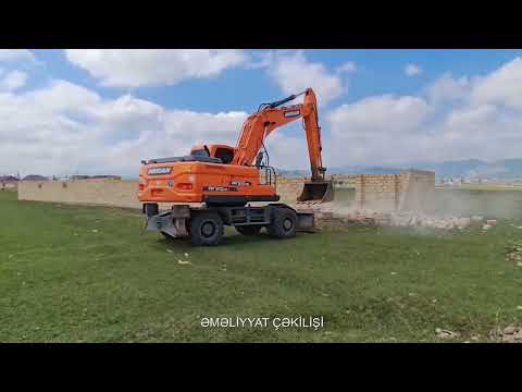 Fövqəladə Hallar Nazirliyi tərəfindən daha bir qanunsuz tikili sökülüb