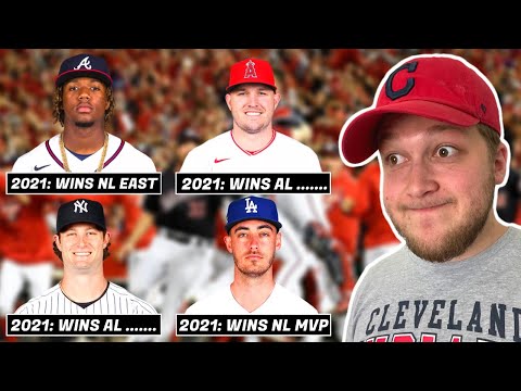 PREDICTING 2021 MLB WORLD SERIES & AWARD WINNERS