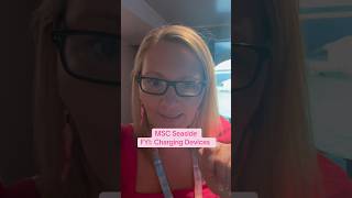 Bring an extra card to make sure you can leave your devices charging aboard MSC. #cruise #msc