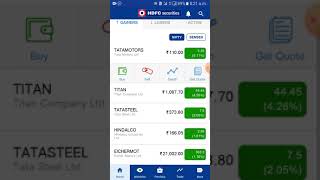 How to start share market investment with HDFC securities bank trading app