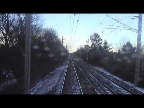 REAR VIEW FOOTAGE: Wien Hauptbahnhof to Gumpoldskirchen