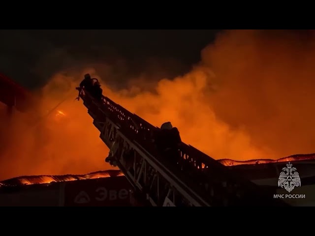 Пожар в городе Улан – Удэ охватил площадь в 22 квадратных метра