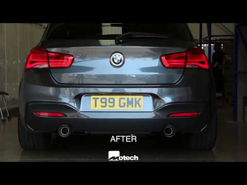 Remus Exhaust  M140 before and after