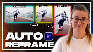 Auto Reframe Videos for Social Media in Premiere Pro | Tutorial