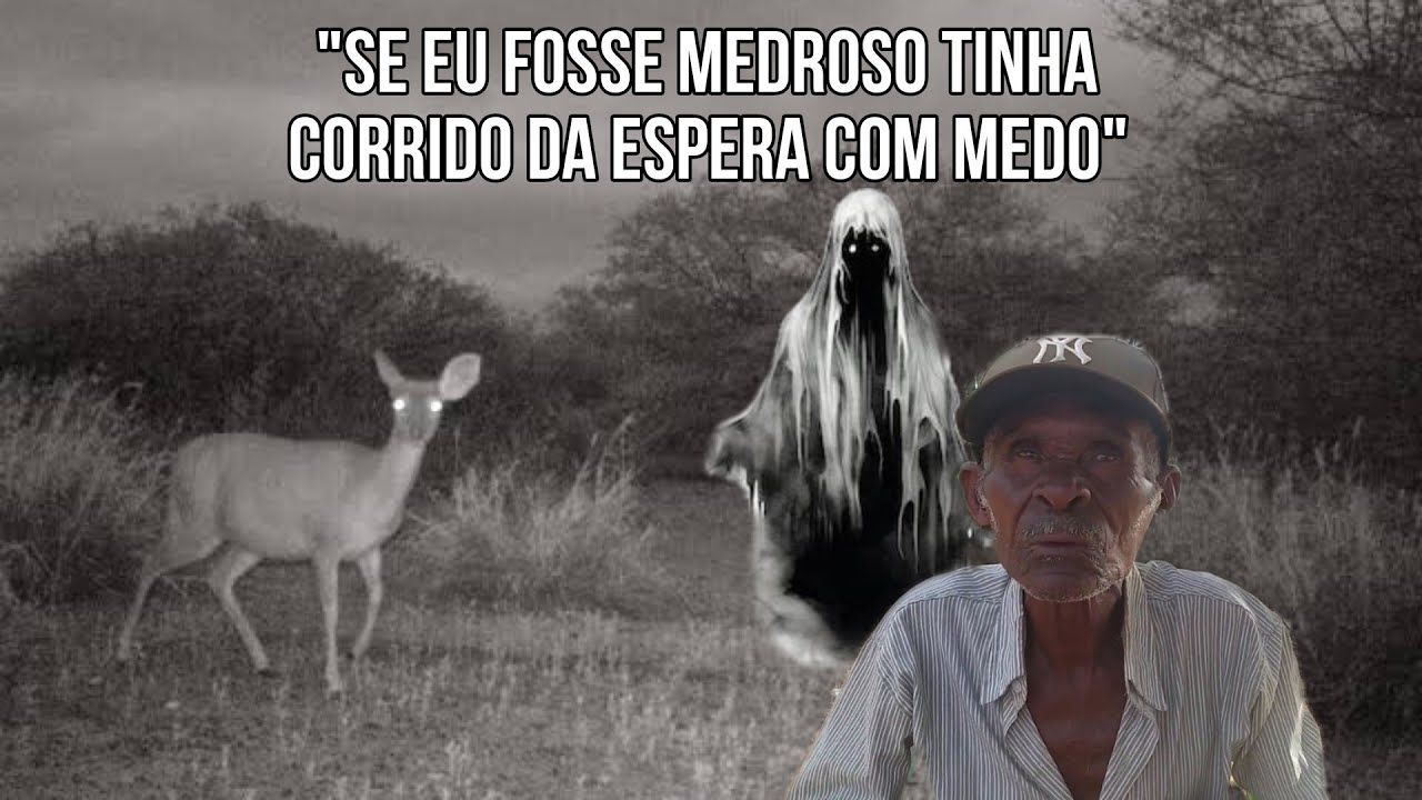 Eu escutei uma voz esquisita enquanto esperava o veado #caçada #assombração #sertão