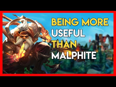 Gragas vs Malphite || FORCED TO GO EVEN CUZ HE'S SCARED AND I'M SCARED
