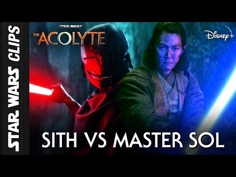Sith Lord Qimir vs Jedi Master Sol | Star Wars Clips