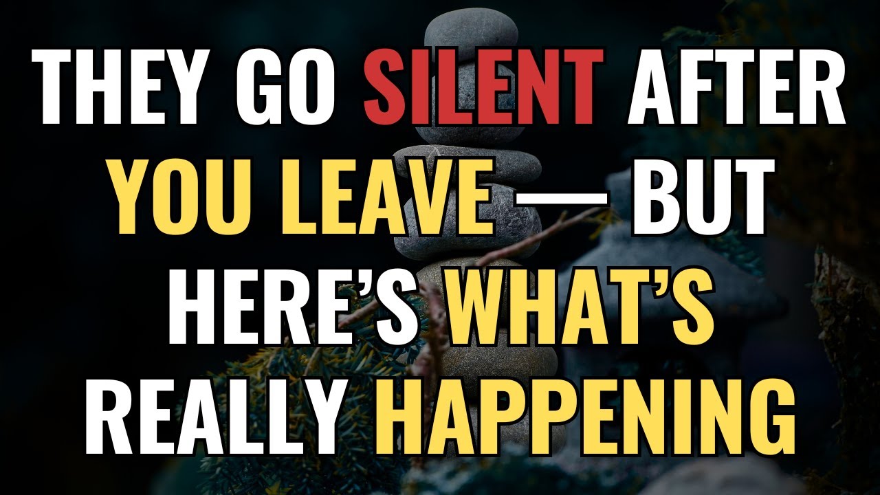 They Go Silent After You Leave — But Here’s What’s Really Happening | NPD | Narcissism