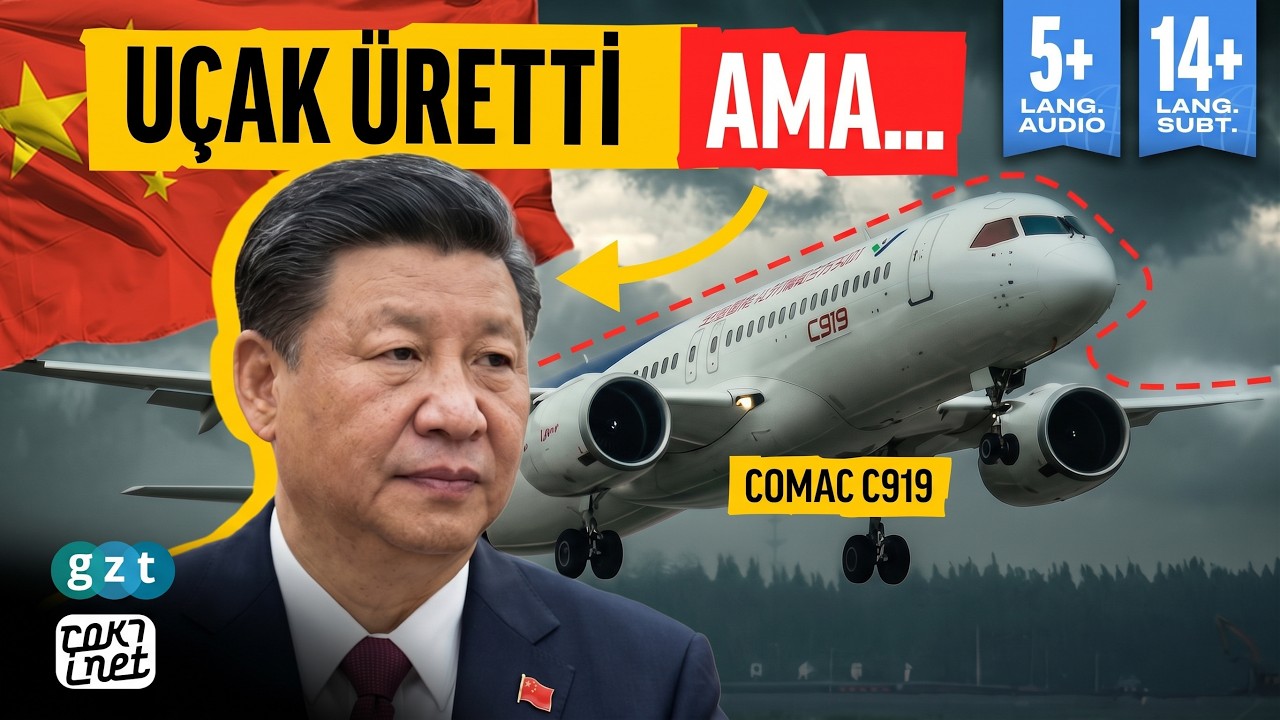 Çin uçağı fabrikada tıkandı: C919 motor krizini nasıl çözecek?