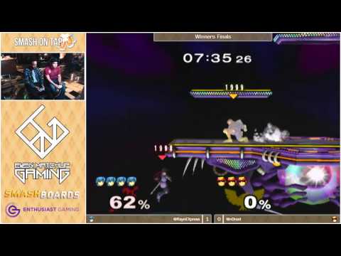 Smash On Tap 11 - [LP] RaynEX (Marth) vs EMG | n0ne (Ganon) - Melee Singles Winners Finals