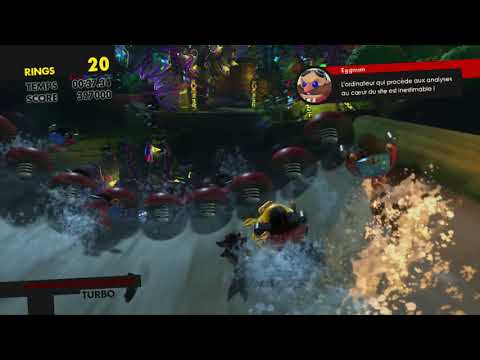 152   Walkthrough FR l Sonic Forces l Episode Shadow 2 Ring Lune Site d'Eggman   Mystic Jungle Rang