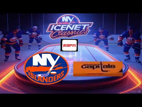 NHL ON ESPN- EASTER EPIC ** Game 7 1987 Patrick Division Semifinal Islanders at Capitals