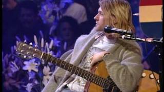 Nirvana Unplugged Kurt talks about a childhood cartoon