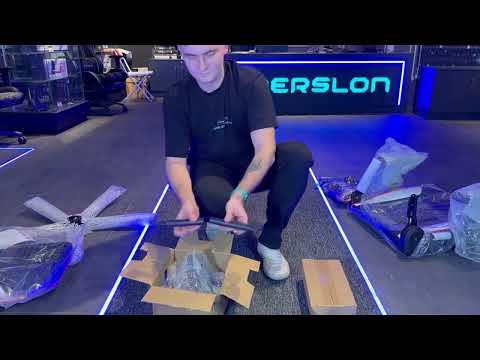 Сборка - Кресло компьютерное игровое ZONE 51 Cyberpunk Limited Blue
