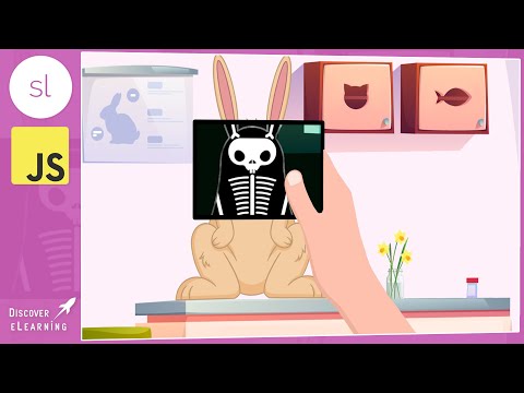 Articulate Storyline 360 Project Demo - Easter Bunny Game with X-Ray Image Effect