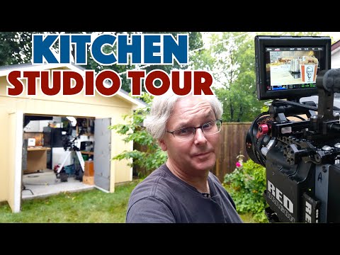 Behind The Scenes Kitchen Studio And (RED) Film Equipment Tour 2019