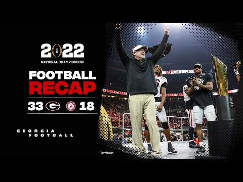2021 CFP National Championship - Georgia Bulldogs Vs. Alabama Crimson Tide - Full Game - 01/10/22