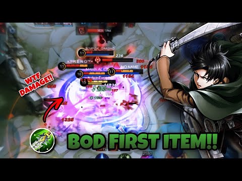 FANNY BOD FIRST ITEM = DAMAGE HACK?? FANNY AGGRESSIVE AND FREESTYLE GAMEPLAY - MLBB