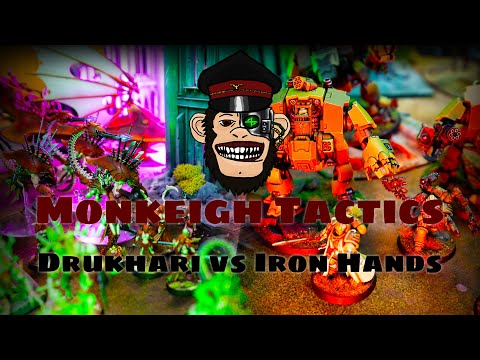 Drukhari vs Iron hands - Warhammer 40k Battle Report