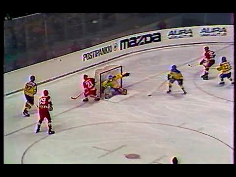 1981 пи СССР-Швеция 4-2  (2 и 3 периоды)