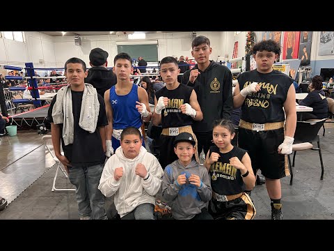 2022.12.16-18 Aleman Boxing at the CA State Silver Gloves