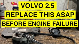 Serpentine Belt Tensioner Replacement - Volvo S60, V70, XC70, XC 90 2005-2014