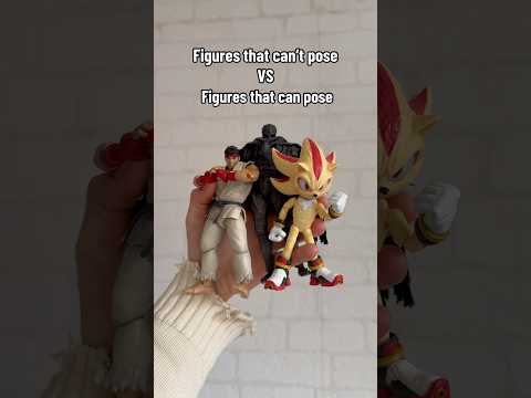 Figures that can’t pose VS Figures that can pose🤣 #foryou #adventuretime #brickaway #actionfigures