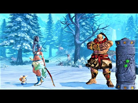 LEVEL 5 Mina Majikina VS Wan Fu SAMURAI SHODOWN BATTLE MATCH