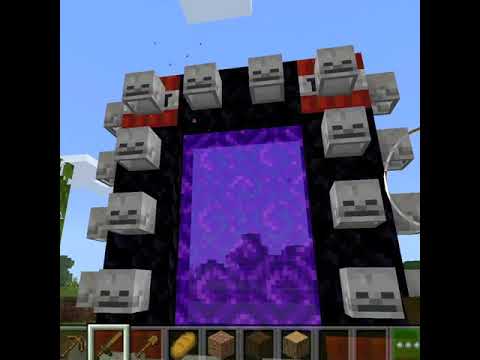 I found a haunted portal in Minecraft|ghost portal |Minecraft Haunted portal|total dynamic