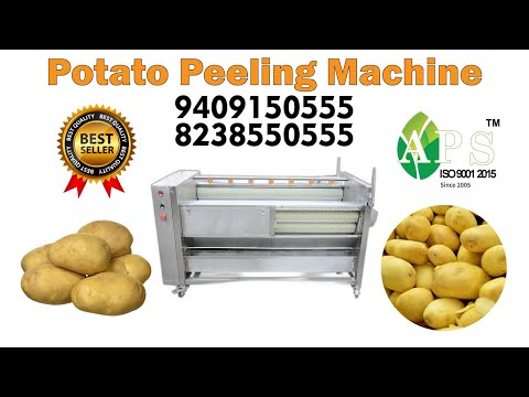 Potato Skin Remover Machine