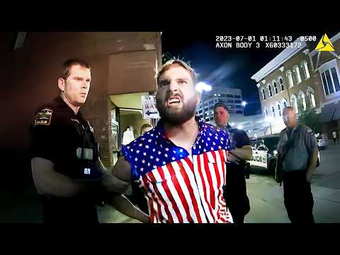 Drunk Man Goes Completely Nuts When Reality Hits