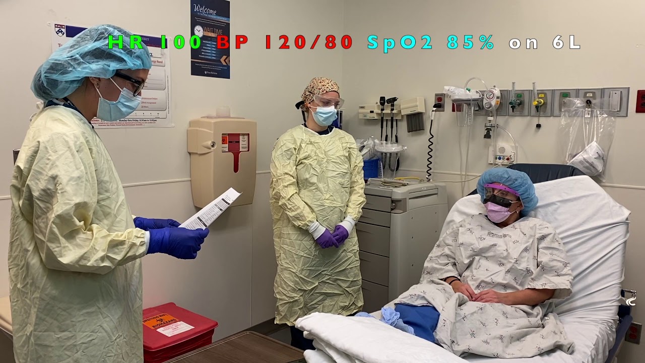 Watch video titled Awake Proning Protocol for COVID-19 Patients on YouTube
