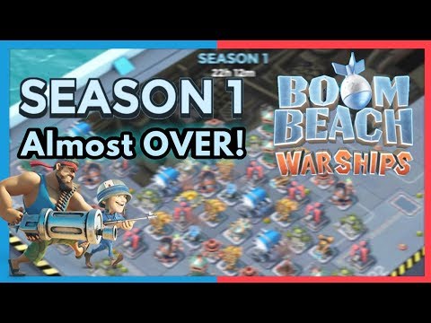 Boom Beach|Warships Season 1 OVER