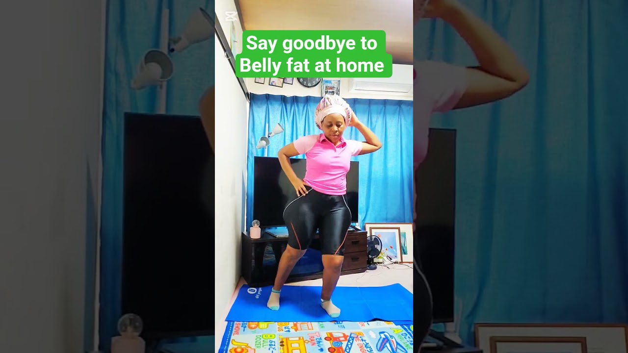 Flat Tummy Workout at home no equipment needed #workout #ytshorts