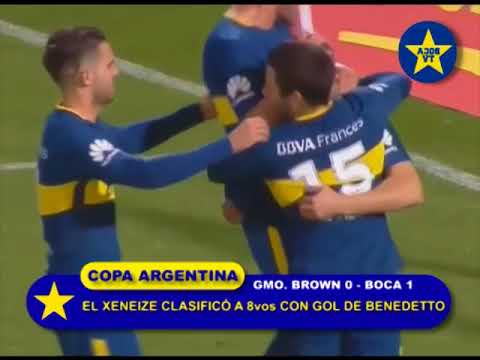 Guillermo Brown 0 - Boca 1 / Copa Argentina / 16avos