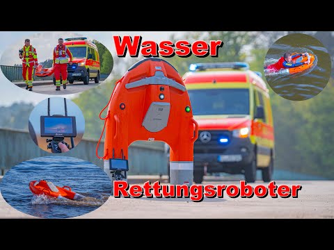 DOLPHIN 3 Überwasser Rettungsroboter // DLRG // Wasserrettung