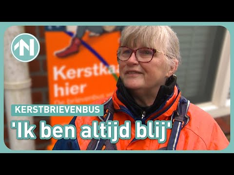 Een PRATENDE brievenbus in Hoogezand voor postbezorger Weia