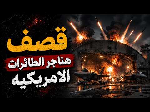 مجزرة الان علي قاعدة عين الاسد الامريكيه واستهداف سفن في مضيق هرمز وفضـ ـيحة وزير الخزانه الامريكي