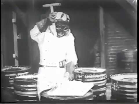 Britain's Plutonium Producing Atom Plant at Windscale archival stock footage