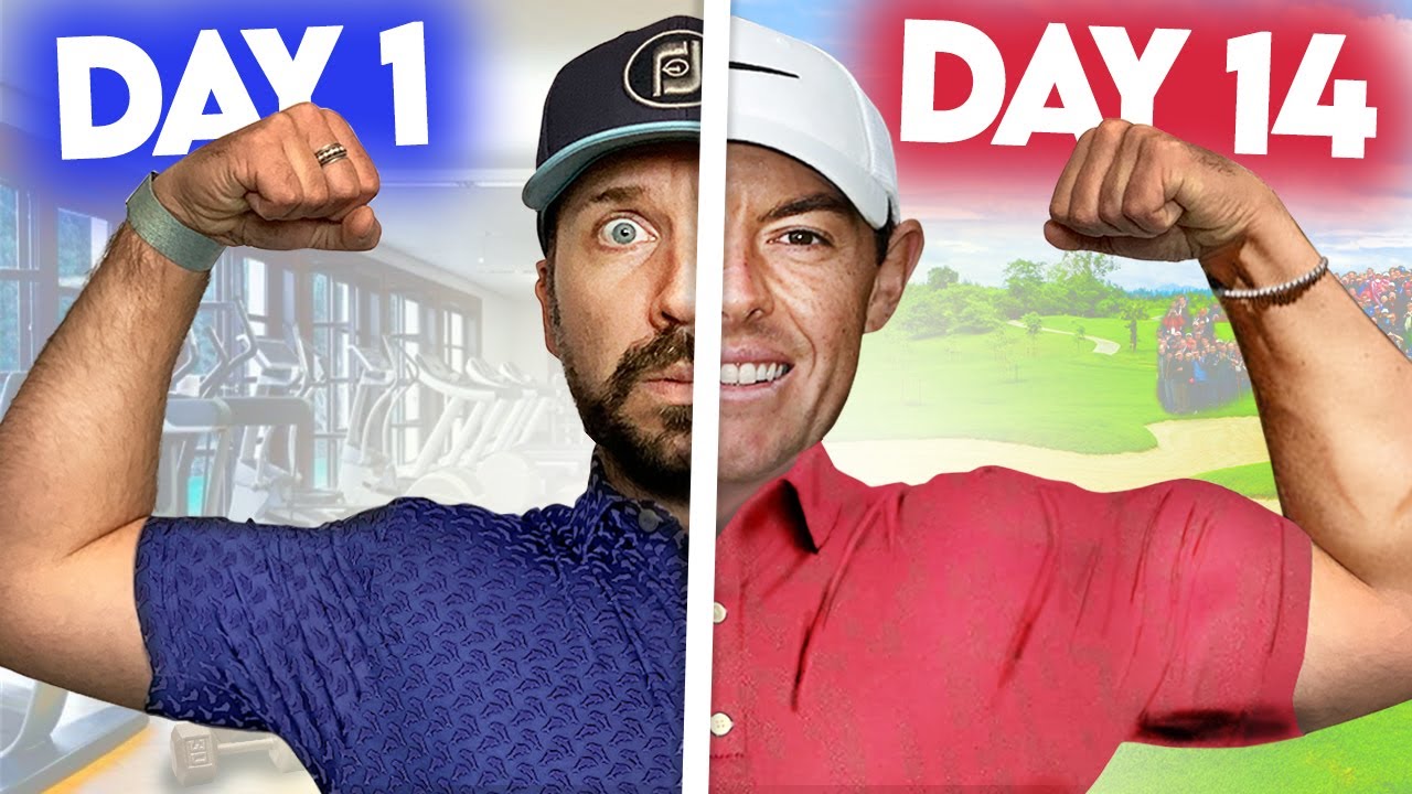I train like RORY MCILROY for 2 weeks!