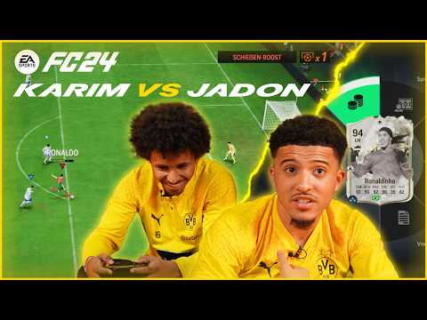 "This game is really mysterious!" | Sancho vs Adeyemi: Mystery Ball