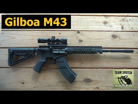 New Gilboa M43 AR-15 7.62x39 Israeli Rifle