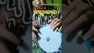 Download lagu TUTORIAL darbuka pemula, rumus dasar #darbuka #shorts mp3