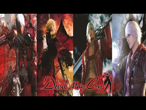 DEVIL MAY CRY Complete Saga Movie (Devil May Cry 1,2,3,4 All Cutscenes Movie)