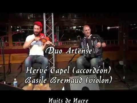 DUO ARTENSE Hervé CAPEL Basile BREMAUD TULLE sept 2016 Medley