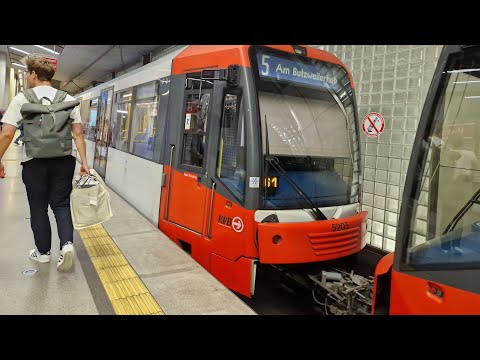 Mitfahrt in der kompletten 5 von Sparkasse/Am Butzweilerhof bis Heumarkt im K5000 5205