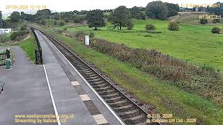 ELR Burrs Cam1| Railcam UK / East Lancs Railway live webcam