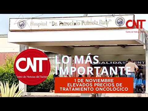 Elevados precios para tratamiento oncológico en Táchira